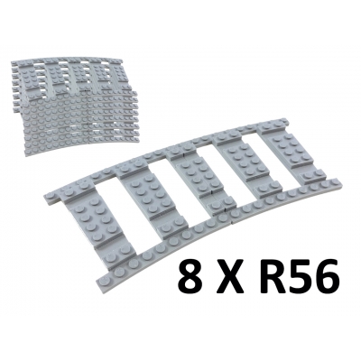 Ballast Plaat R56 Set - 8 stuks voor 8 R56 bochten